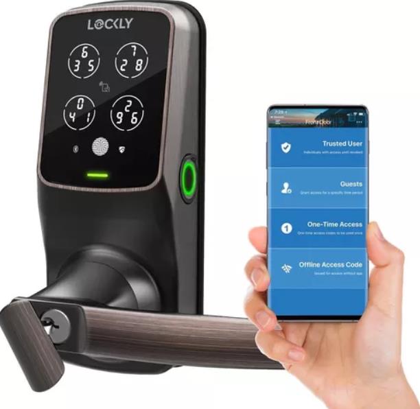Control de Acceso Unitech - Cerradura HuellaClaveRfidBluetoothLlave  PnIlock 5