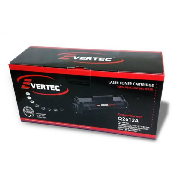 Toner Hp Alternativo Evertec 12A P1010101510181020 Pn130110001
