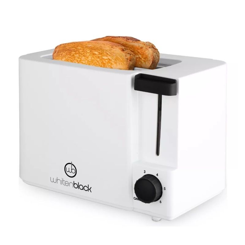 TOSTADORA WHITENBLACK ATWB01 - BLANCO 700W 6 NIVELES BANDEJA PARA MIGAS