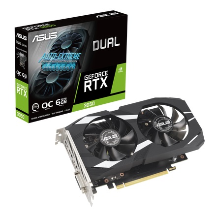 Placa Asus Dual Rtx3050 OC 6GB Gddr6