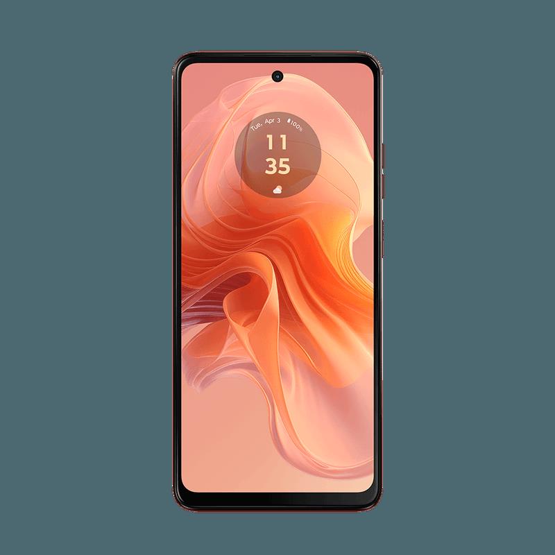 CELULAR MOTOROLA G04S 4G (XT2421-7) 4GB64GB 50MP IA5MP 66 ORANGE (PB380015AR)