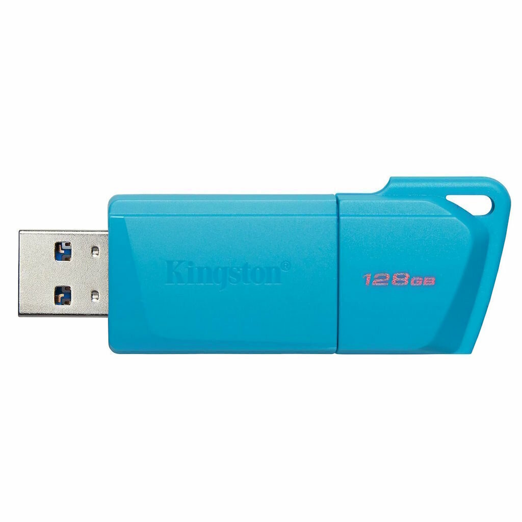 PENDRIVE USB KINGSTON DATATRAVELER EXODIA M 128GB USB 32 NEON BLUE (KC-U2L128-7LB)