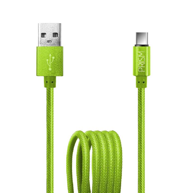 CABLE FOXBOX USB PRISM USB A TYPE-C VERDE 125M  (5423)