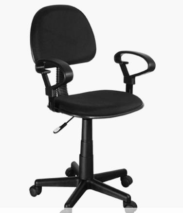 SILLA ESCRITORIO XTECH  BLACK C APOYA BRAZO  (QZY-H4-BLACK)
