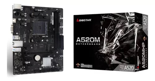 MB AMD (AM4) BIOSTAR A520MHP
