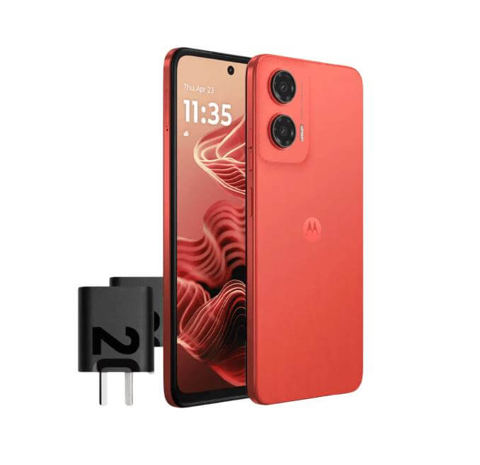 CELULAR MOTOROLA G35 5G (XT2433-2)   4GB128GB 50MP8MP32MP 67 GUAVA RED (PB3G0031AR)