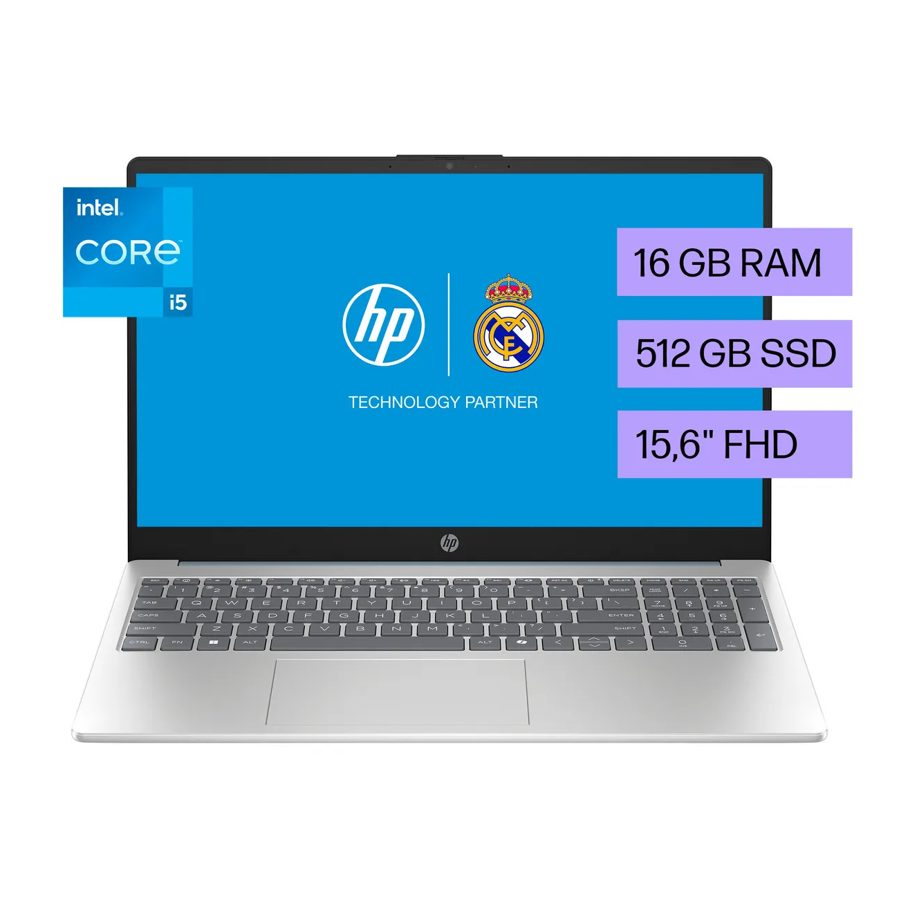 NOTEBOOK HP 15-FD0258LA i5-1334U 16GB 512GB 156 FHD W11HSL (B9TX6LAAC8)