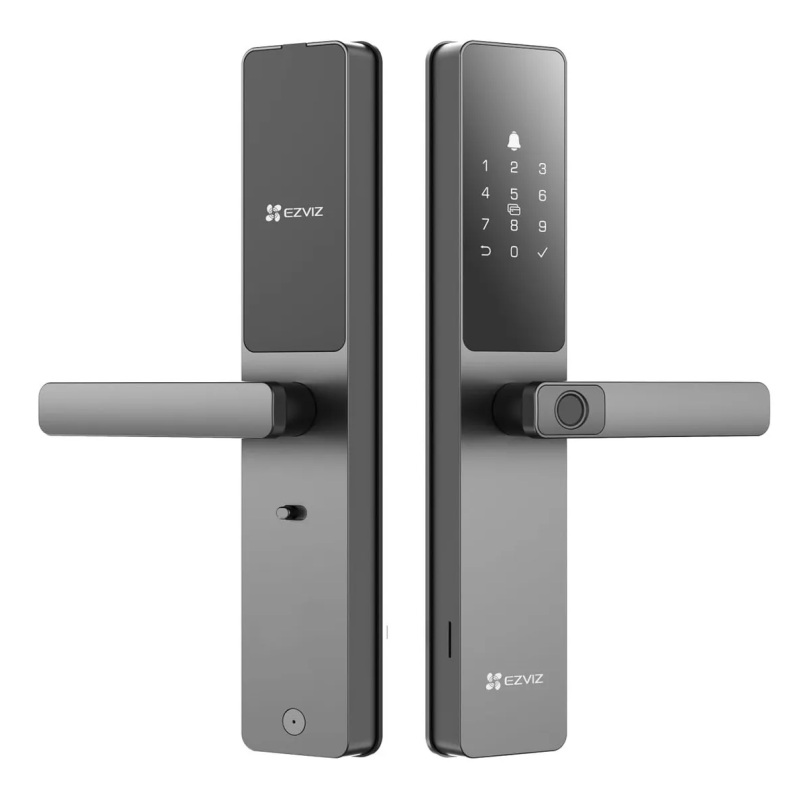 CERRADURA INTELIGENTE EZVIZ CS-DL05 3 TRANCAS (CS-DL05-R200-WBCP-GR(M)