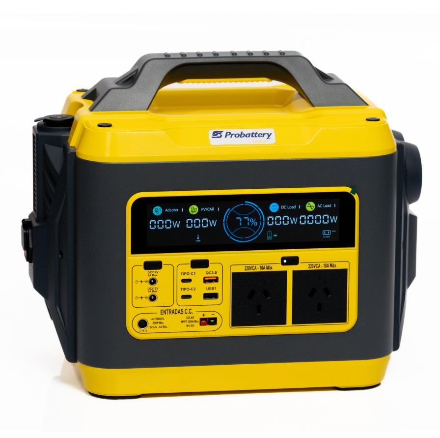 ESTACIÓN DE ENERGÍA PORTÁTIL SOLAR PROBATTERY 48V 45AH 2200W(FPPS-M2200LS-LP)
