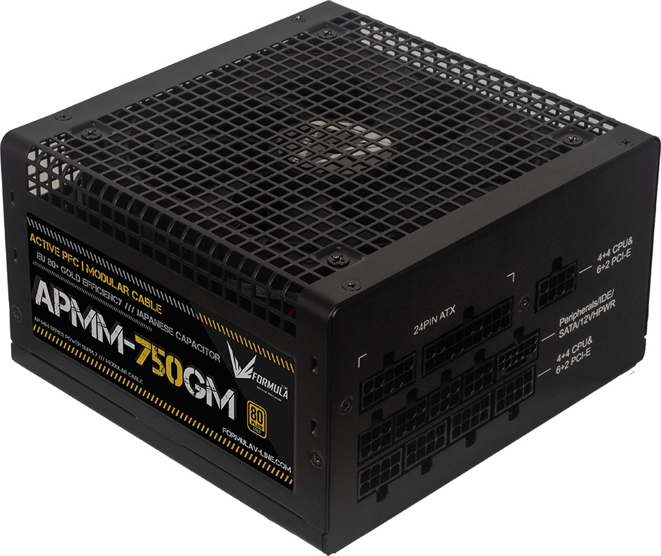 FUENTE FORMULA V LINE APMM-750GM 750W 80 PLUS GOLD FULL MODULAR