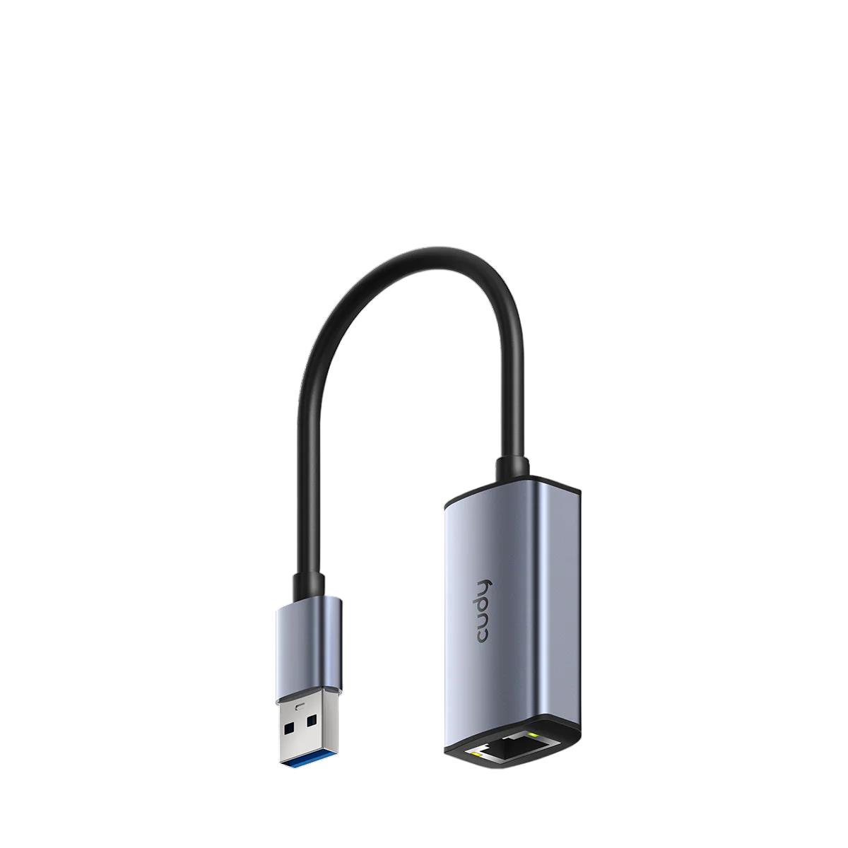 ADAPTADOR CUDY USB-A A ETHERNET (UE10A)