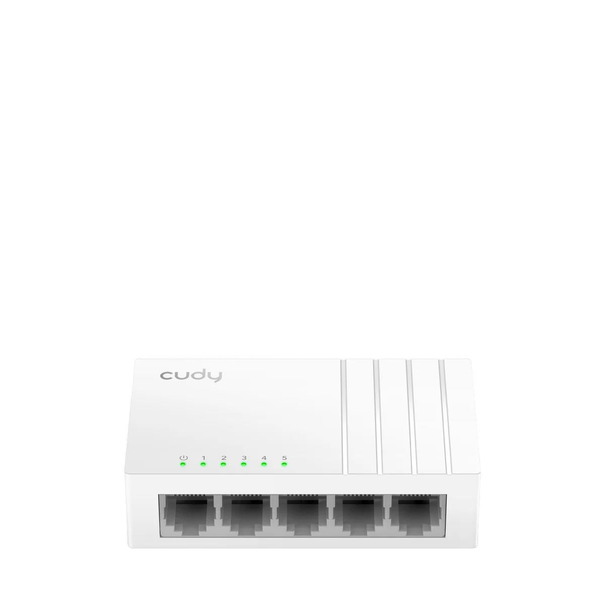 SWITCH CUDY 5-Port 10100 Mbps Desktop Switch 5-Port 10100  FS105D_US V30