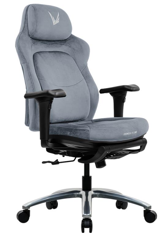 SILLA GAMER FORMULA V VLUX 1 PLUS PAWTEX LIGHT BLACK