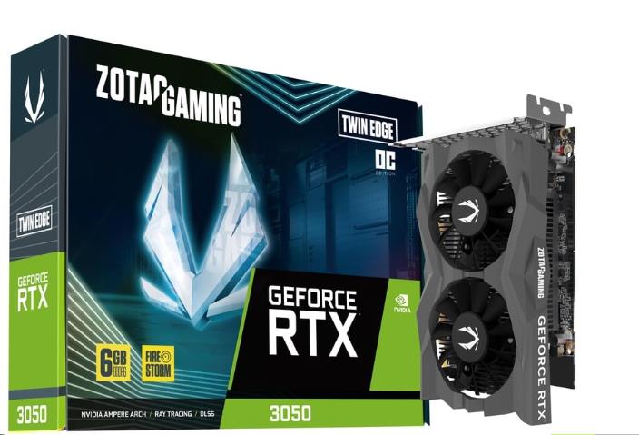 GPU ZOTAC GAMING RTX 3050 6GB TWIN EDGE (ZT-A30510H-10A)