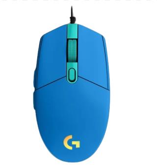 MOUSE GAMER LOGITECH G203 LIGHTSYNC BLUE RGB 8000 DPI (910-005792)