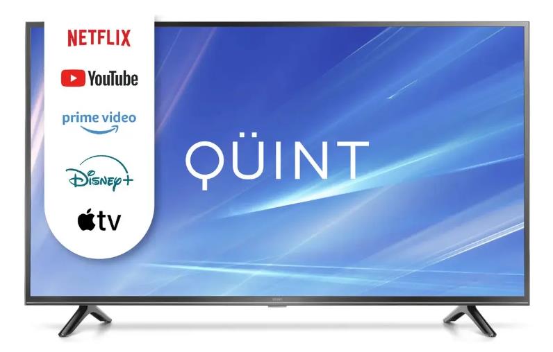 TV LED 43 QÜINT QT-43FHD20312-257 - FHD NETFLIX YOUTUBE DISNEY GOOGLE TV