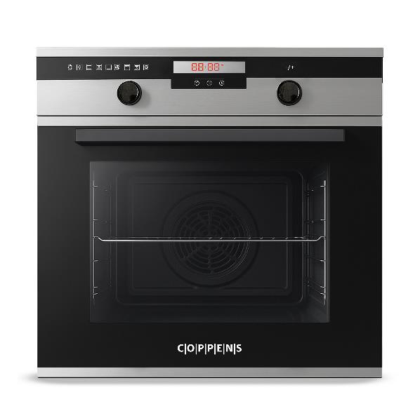 HORNO ELECTRICO EMPOTRABLE COPPENS BF-6A29E7E5 60CM PERILLAS PUSH-&-PULL TOUCH TIMER (HEECOPE7E5)