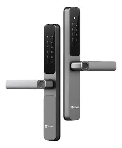 CERRADURA INTELIGENTE EZVIZ CS-DL06 PRO DOBLE HUELLA (CS-DL06-R101-WBCP-GR(O-STD) (310500621)
