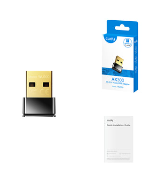 ADAPTADOR CUDY NANO USB WIFI 6 AX3000